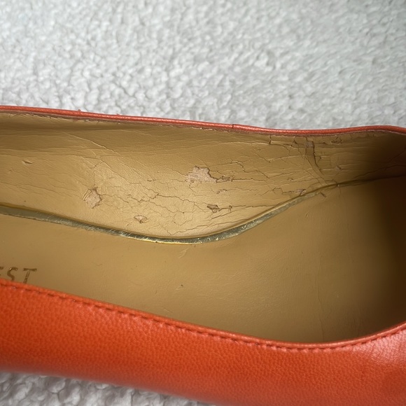 Nine West peep toe wedge shoes - Picture 7 of 9